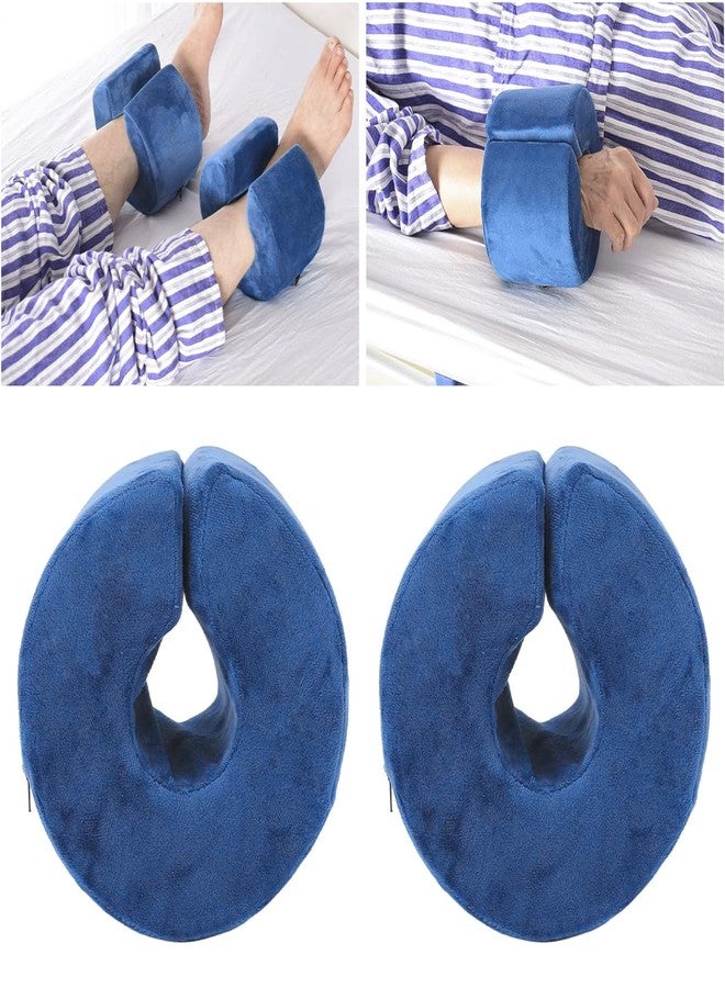 BXT Leg Elevation Pillow Foot Ankle Protector Cushion Foot Foam Elevator Anti-Bedsore Zipper Removable Cover Foot Elevation Pillow Wedge Leg Elevation Support Pad Preventing from Ulcers & Sores & Pressure - Image 4